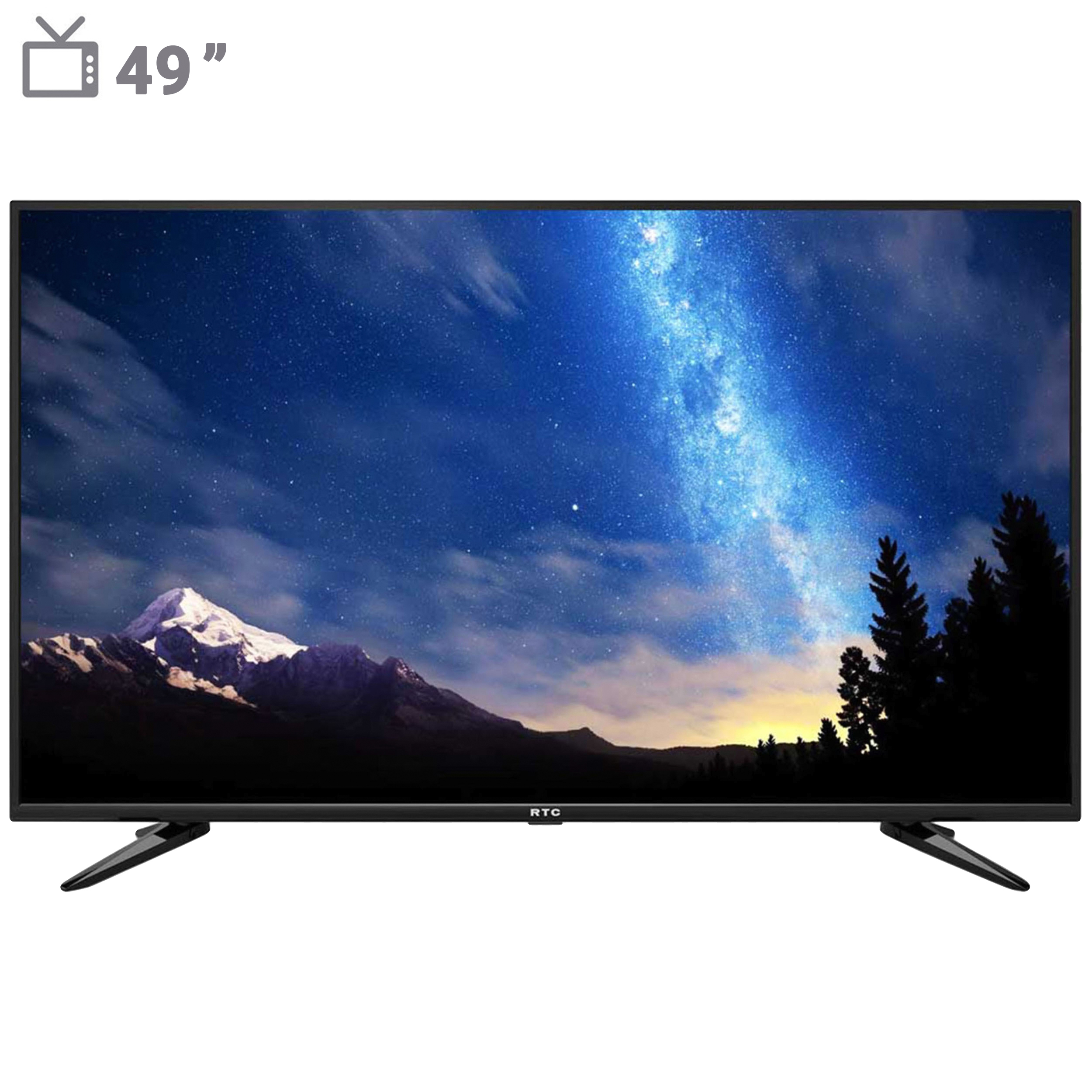محصول نمونه تستی تلویزیون 49 اینچ هوشمند آر تی سی مدل 49SM5410